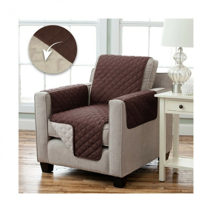 Husa de protectie pentru fotoliu, Couch Coat cu 2 fete [3]