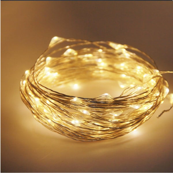Instalatie solara pentru casa sau gradina 120 LED cu 14 m si lumina calda [5]