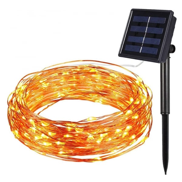 Instalatie solara pentru casa sau gradina 120 LED cu 14 m si lumina calda [6]