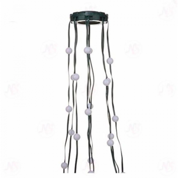 Instalatie luminoasa pentru brad cu 64 Globuri LED si 16 culori,Tree Dazzler [2]