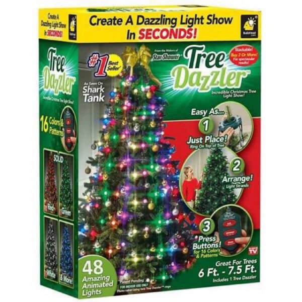 Instalatie pentru bradul de Crăciun cu 48 globuri luminoase Tree Dazzler [5]