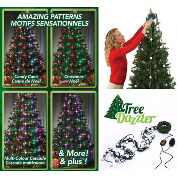 Instalatie pentru bradul de Crăciun cu 48 globuri luminoase Tree Dazzler [3]
