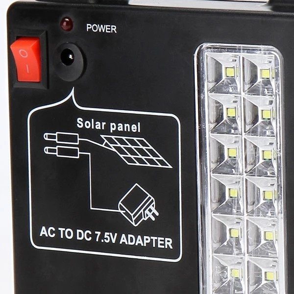 Kit cu panou solar pentru camping si drumetii, Gdplus GD8215 [4]