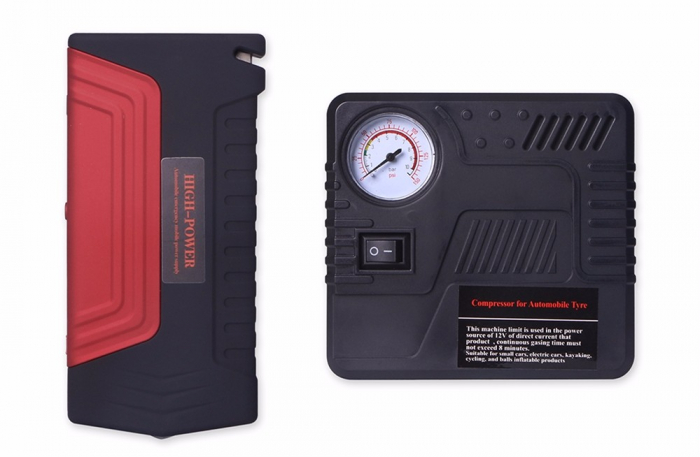 Robot pornire auto portabil, cu acumulator 50800 mAh pentru pornire auto si dispozitive portabile [5]