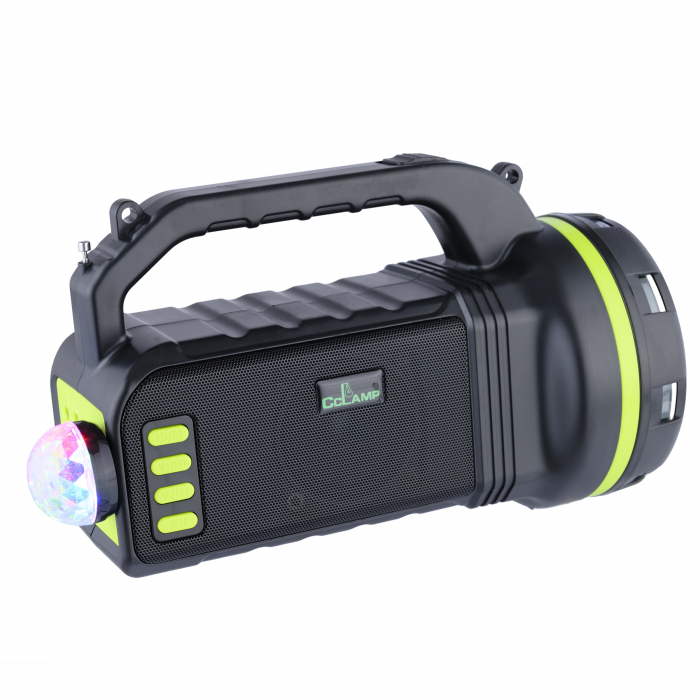 Kit Lanterna solara cu 4 becuri incluse, Functie de Powerbank, boxa cu Bluetooth si radio CL-18 [2]
