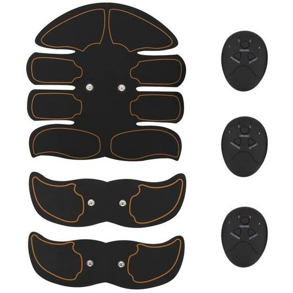 Kit Smart Fitness EMS electrostimulare corporala cu 8 paduri Unisex [2]