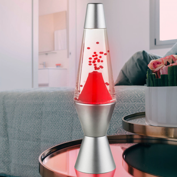 Lampa decorativa Lava Lamp,cu efect de vulcan [4]