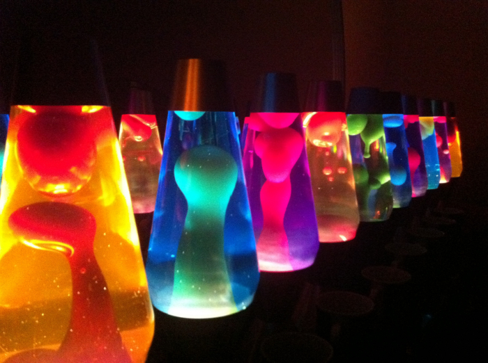 Lampa decorativa Lava Lamp, cu ceara colorata miscatoare [4]
