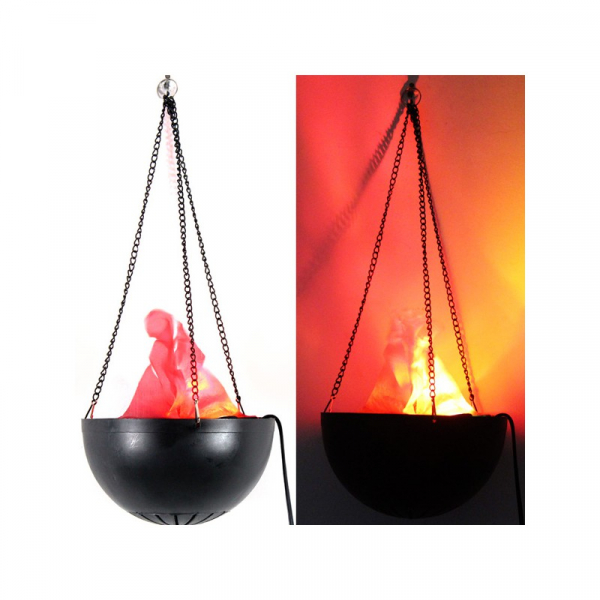 Lampa electrica ce imita flacarile cu flacara falsa [4]