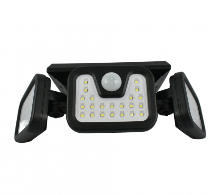 Lampa solara tripla split cu senzor de miscare si 74 LED-uri [4]
