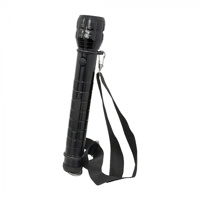 Lanterna LED CREE cu busola si Zoom reglabil, profesionala metalica [4]
