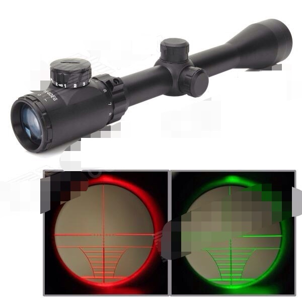 Luneta pentru arma Bushnell 3-9x40EG cu reticul iluminat în doua culori selectabile roșu și verde [2]