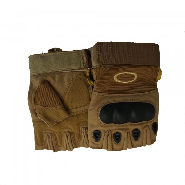 Manusi OAKLEY Tactice Half Finger maro [2]