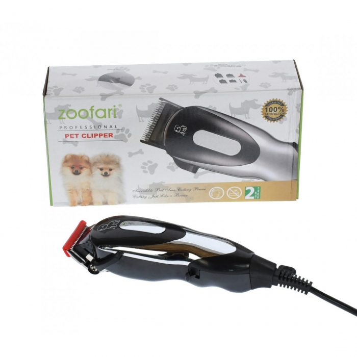 Masina de tuns animale Zoofari DC-12,cu cablu alimentare retea 220V [4]