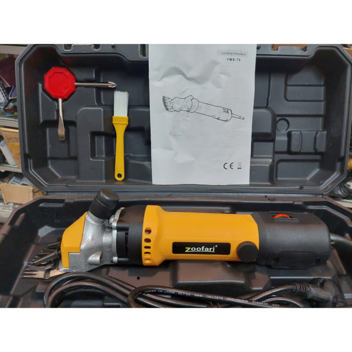 Masina de tuns oi electrica profesionala 750W cu 6 trepte de viteza, Zoofari YMS-76 [2]