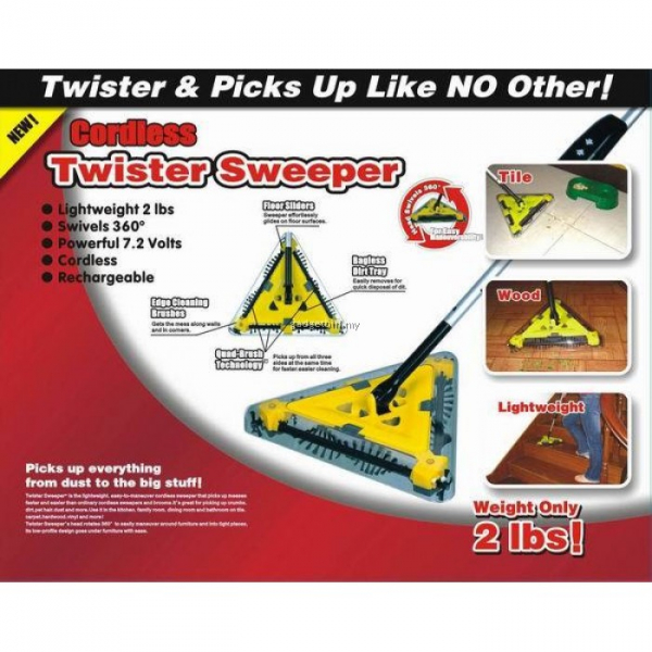 Matura electrica fara fir si cu acumulator Twister Sweeper [5]