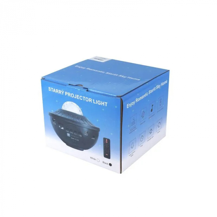 Proiector de camera cu cer instelat, lumina rotativa cu val de apa [7]