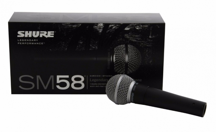 Microfon cu fir vocal Unidirectional Dynamic Shure SM58 [6]