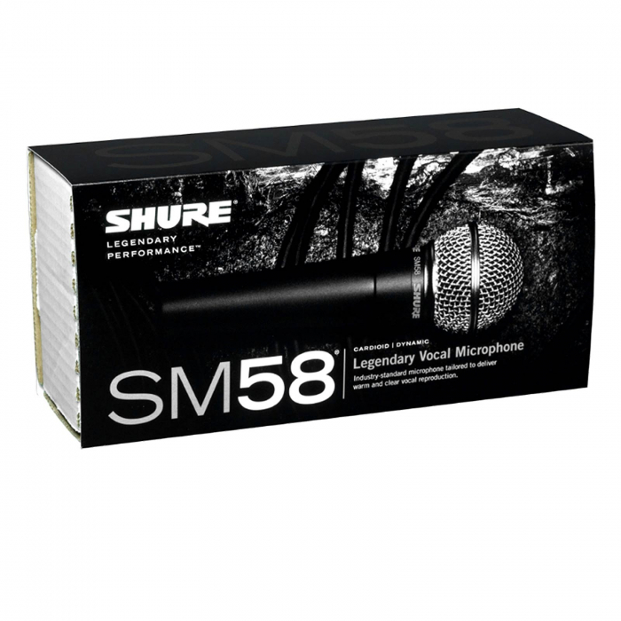 Microfon cu fir vocal Unidirectional Dynamic Shure SM58 [4]