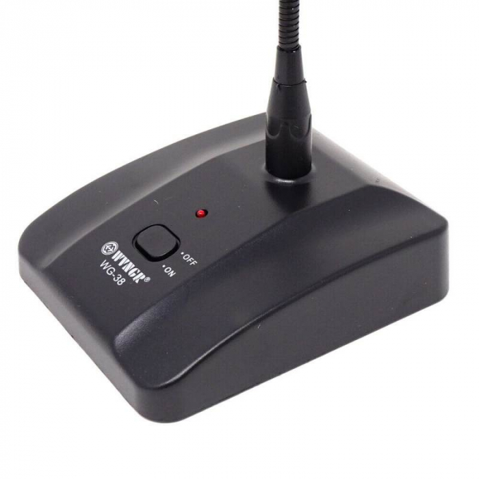 Microfon profesional conferinta cu stativ pentru anunturi,WVNGR WG-38 [4]