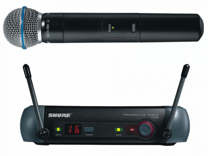 Microfon profesional wireless Shure PGX24E/BETA58-J6 [1]