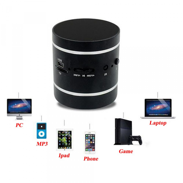 Mini Boxa cu Amplificare prin Vibratii Sunet 360 de grade Radio si MP3 [4]