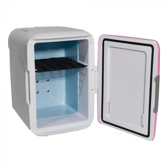 Mini frigider portabil 12V-220V cu capacitate 4 litri, pentru casa sau auto [5]