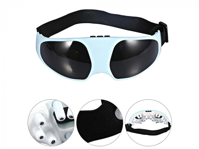 Ochelari pentru masaj si relaxare dureri de ochi și cap, Eye Massager Blueidea [2]