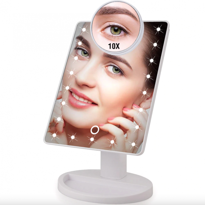 Oglinda cosmetica iluminata cu 22 LED Make Up touch [4]