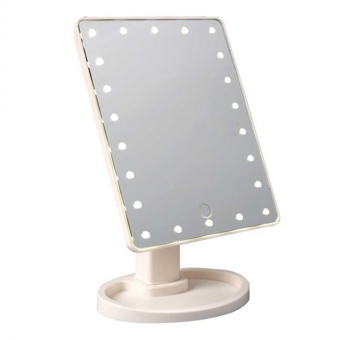 Oglinda cosmetica iluminata cu 22 LED Make Up touch [2]