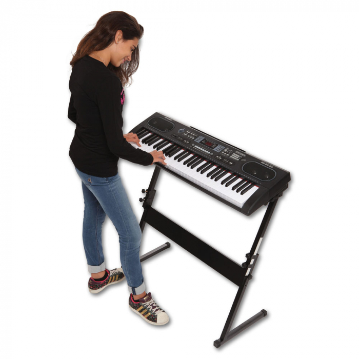 Orga electronica 54 de clape pentru copii cu Ecran Digital si Suport stativ orga Bontempi [2]