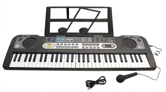 Orga electronica 61 de clape cu 5 Octave si microfon inclus, MQ-6119 [4]