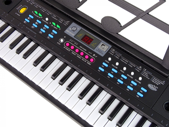 Orga electronica incepatori 61 de clape MQ-6112 cu 10 ritmuri, 16 tonuri si 6 melodii demonstrative [2]