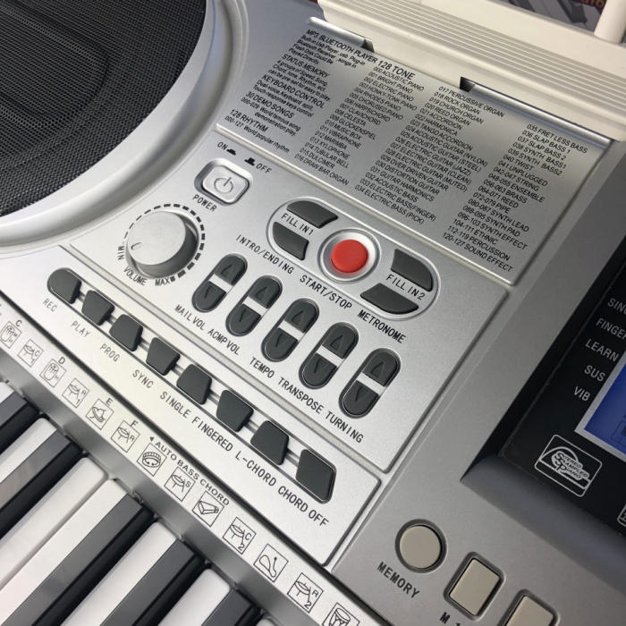 Orga electronica profesionala JL-168, cu 61 clape imitatie pian Touch Sensitive [6]