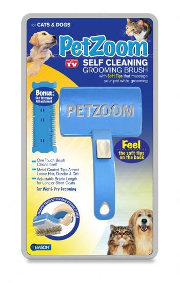 Perie Pet Zoom pentru indepartarea parului de pe animalele de companie cu trimmer [1]