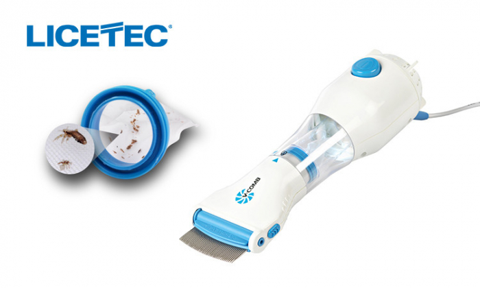 Pieptene aspirator impotriva paduchilor si parazitilor, V-Comb [3]