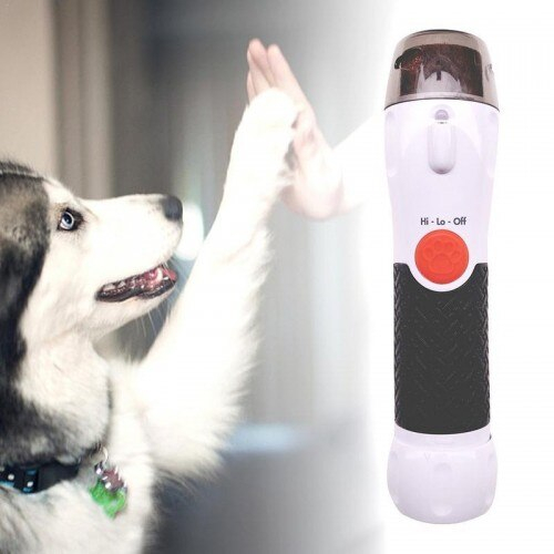 Pila electrica pentru caini si pisici Paw Perfect cu 2 viteze si lumina LED a campului de lucru [4]