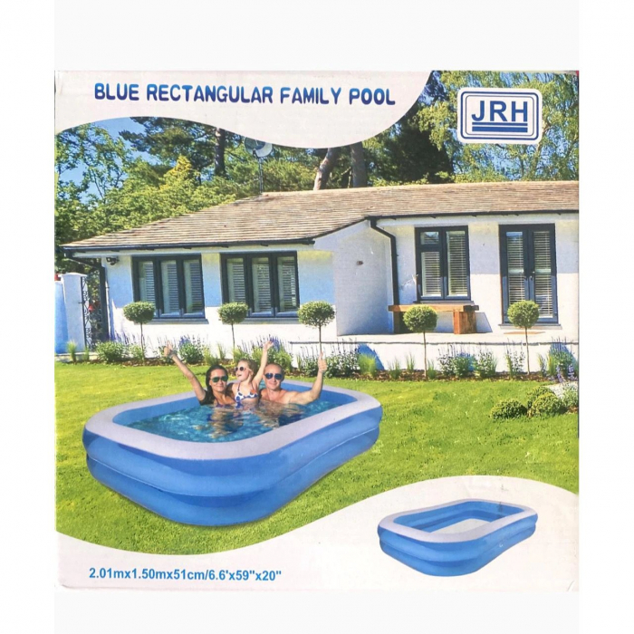 Piscina gonflabila JRH Family Pool, 201 x 150 x 51 cm [2]