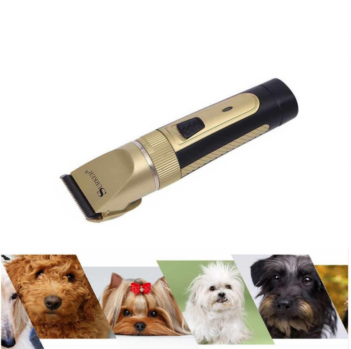 Aparat de tuns cu acumulator pentru animale Surker, accesorii incluse [4]