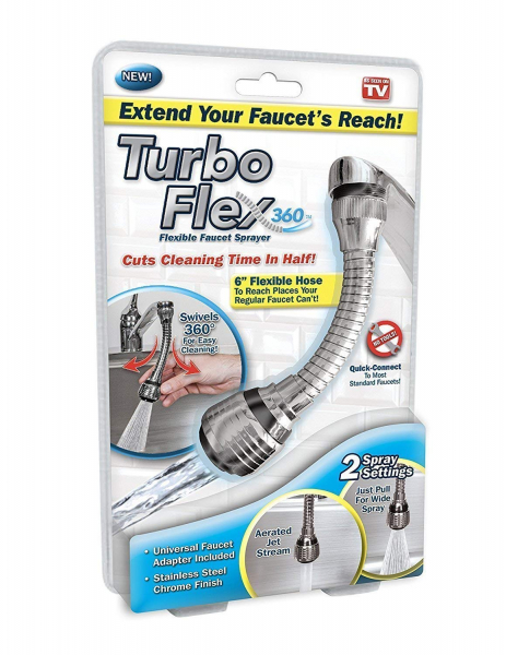 Prelungitor flexibil universal pentru robinet Turbo Flex [4]