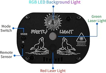 Proiector de lumini Disco cu efecte Laser pentru evenimente [3]