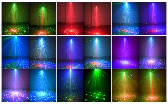 Proiector de lumini Disco cu efecte Laser pentru evenimente [7]