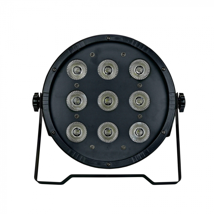Proiector jocuri de lumini, 9 x 10 W RGBW, mini LED cu lumini arhitecturale [3]