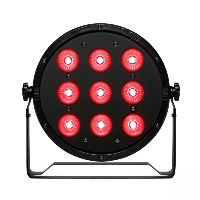 Proiector jocuri de lumini, 9 x 10 W RGBW, mini LED cu lumini arhitecturale [2]