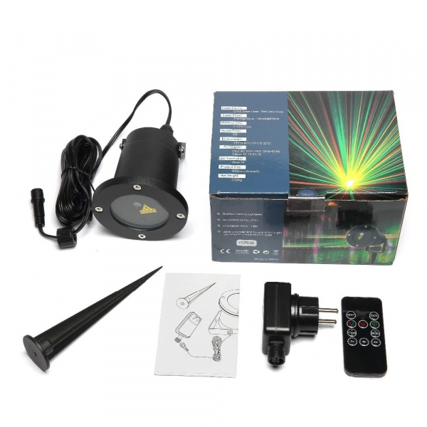 Proiector Laser cu 6 figurine luminoase pentru Crăciun [3]