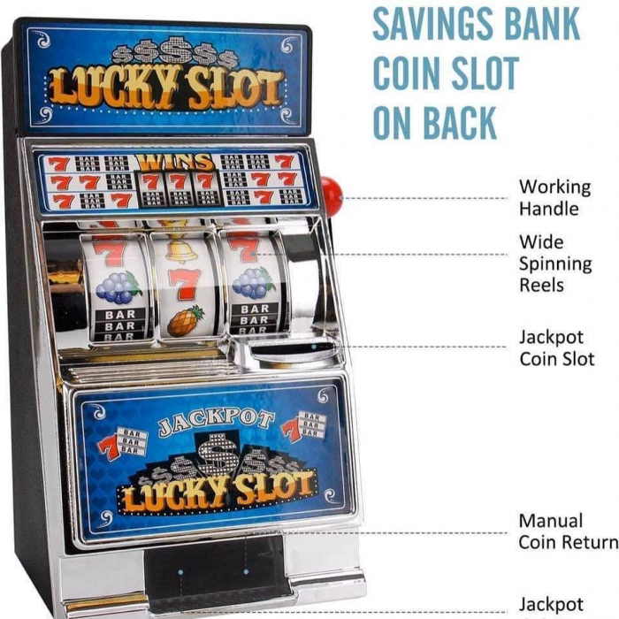 Pusculita tip Slot Machine Lucky Slot,cu lumina si sunet incorporat [3]