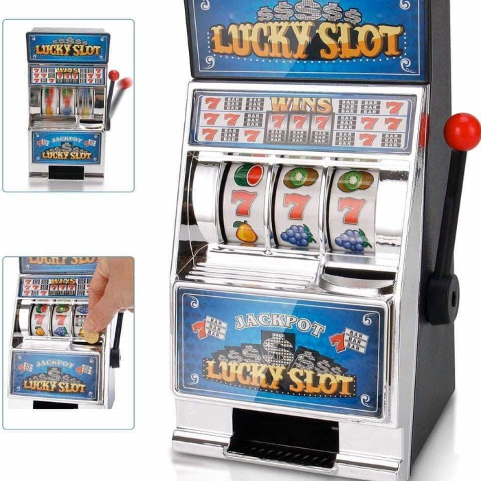 Pusculita tip Slot Machine Lucky Slot,cu lumina si sunet incorporat [2]