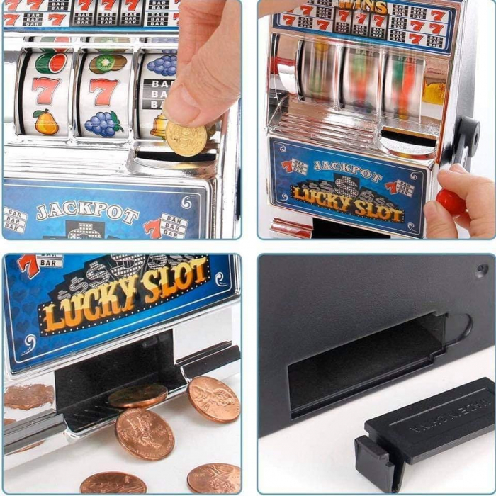Pusculita tip Slot Machine Lucky Slot,cu lumina si sunet incorporat [4]