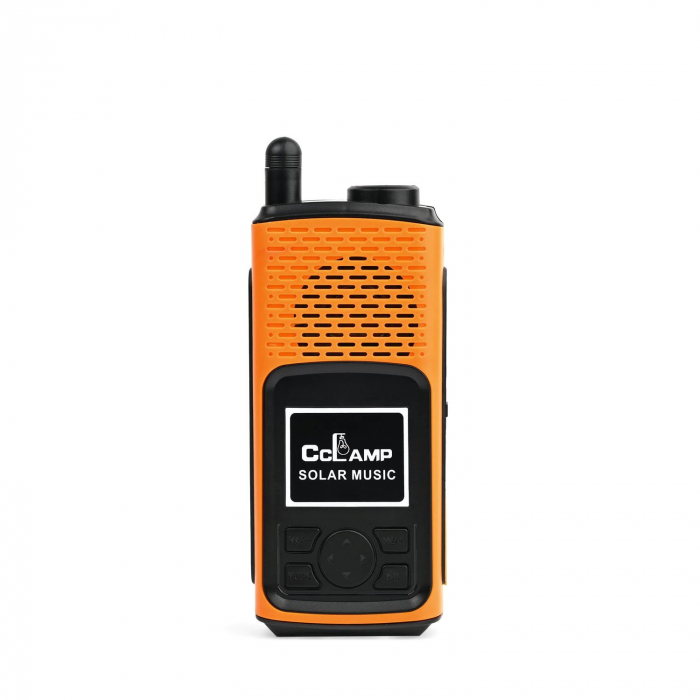 Radio portabil cu lanterna,alimentare duala solar si retea,CcLamp CL-601 [3]