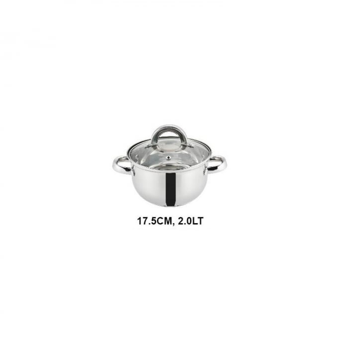 Set 6 oale din inox cu baza pe inductie,plus 6 capace sticla,Grunberg GR2441 [6]